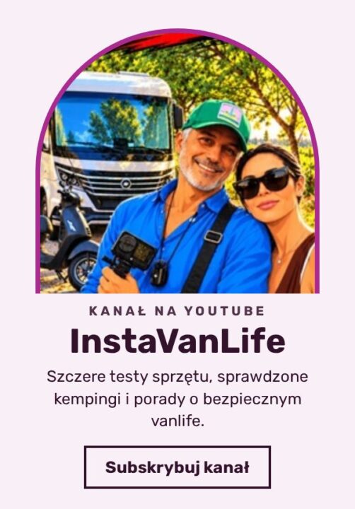 InstaVanLife – kanał o podróżach kamperem na YouTube
